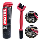 Limpa Corrente Chain Clen C1 Motul + Escova De Limpeza
