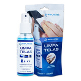 Limpa Telas Spray Implastec 60ml Com Flanela Anti Riscos 