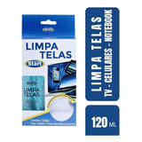 Limpa Telas Start 120ml + Pano Microfibra Notebook/ Celular