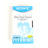 Limpador De Cabeça De Vídeo Sony Vhs/s-vhs