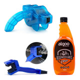 Limpador De Corrente Bike Kit Limpeza Moto E Bicicleta 3x1