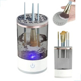 Limpador De Pinceis Maquiagem Secador Automático Usb