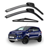 Limpador Parabrisa Ecosport 2013 A 2017 Dianteiro E Traseiro