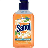 Limpador Superficie Sanol Flor Laranjeira 120ml Odorizador