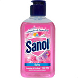 Limpador Superficies Sanol Concentrado 120ml Fragrância Full