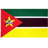 Linda Bandeira Moçambique Oficial! 1,50x0,90mt Dupla