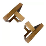 Linda Base De Mesa Conjunto Madeira Maciça - Compre Já