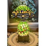 Linda Luminaria Abajur Tiffany Libelula , Cod 12002