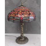 Linda Luminaria Abajur Tiffany Libelula Cod 16h