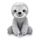 Linda Pelúcia Sloth Bicho Preguiça Da Aurora 25cms Altura