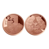 Lindíssima Medalha Bronze Comemorativa 25 Anos Do Plano Real