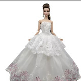Lindíssimo Vestido De Noiva Para Barbie