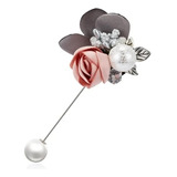 Lindo Broche Alfinete De Luxo Flor