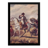 Lindo Quadro Napoleão Bonaparte França 24x33cm P65