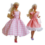 Lindos Vestido Para A Boneca Parecida Com A Babie Kit 10 Pç 