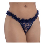 Lingerie Calcinha Fio Dental Renda