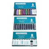 Linha De Costura 100% Poliéster 91,4mt Kit C/ 3cx De Linha