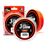 Linha De Pesca Jrpesca Soft J-glow - 0.37mm Laranja