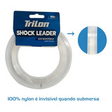Linha Monofilamento Trilon Shock Leader 0.50mm 35lbs - 50m