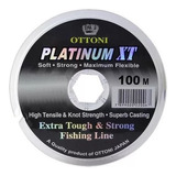 Linha Pesca Monofilamento Platinum Xt 0,50mm 70,4lbs 1000m