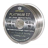 Linha Platinum Xt 0,60mm 100mts Nylon Monofilamento Original
