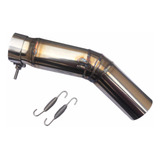 Link Pipe Gsx 750 Curva Escapamento Gsx 750 Inox Todas 51 Mm