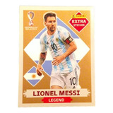 Lionel Messi Figurinha Legend Ouro Gold