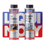 Liqui Moly Oil Additiv 300ml + Liqui Moly Engine Flush Plus