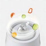 Liquidificador Portátil 300 Ml Com Usb Branco Super Potente Cor N/aplica