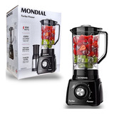 Liquidificador Turbo Power Pulsar Mondial Jarra 2,2l +filtro