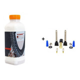 Liquido Selante Tsw Tubeless 500ml+par Bico Pneu Até 29 Bike