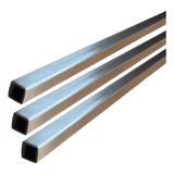 Listelo P/ Acabamento Decorativo Inox 10x10x1000mm Escovado