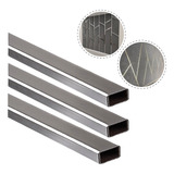 Listelo P/ Acabamento Decorativo Inox Polido 20x10x1000mm