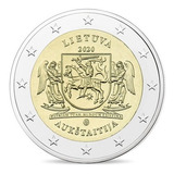 Lituânia 2020 - Aukstaitija - 2 Euros Com - F C