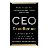 Livro - Ceo Excellence: The Six Mindsets That Distinguish The Best Leaders From The Rest - Importado Em Inglês- Pronta Entrega + Nota Fiscal