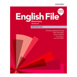Livro - English File, 4th Edition Elementary Workbook Without Key