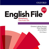 Livro - English File A1 A2 Elementary Class Audio Cd Fourth Edition 3 Cds