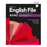 Livro - English File A1 A2 Elementary Student S Workbook Without Key With Online Practice Fourth Edition