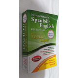 Livro - Spanish English Dictionary Merriam