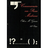 Livro: Comunição Em Prosa Moderna - Othon M. Garcia - 11° Edição
