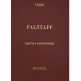 Livro: Falstaff, Pano, Partitura Vocal