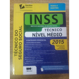 Livro: Inss Técnico Nível Médio - Seg Social 1ª Edição 2015