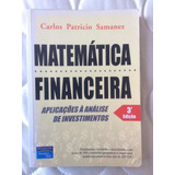 Livro: Matemática Financeira: Aplicações À Análise De Investimentos