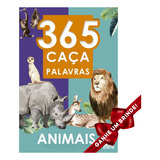 Livro 365 Caça-palavras - Animais Crianças Filhos Infantil