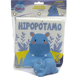 Livro Amiguinhos Luminosos No Banho: Hipopótamo