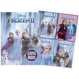 Livro Aprender Brincando - Frozen 2 + Quebra Cabeças Disney