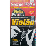 Livro Aprender Com O Mestre George Wolfs - Violão Com Cd