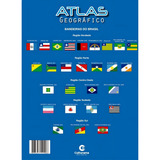 Livro Atlas Geográfico - Bandeiras E Mapas Do Brasil E Mundo