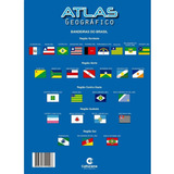 Livro Atlas Geográfico - Bandeiras E Mapas Do Brasil E Mundo
