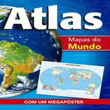 Livro Atlas Geográfico - Mapas Do Mundo